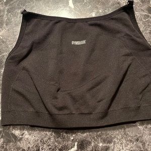 Black Gymshark sports bra. Light to medium support. Only worn once.